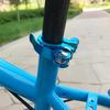 Mountain Bike Seat Post Clamp Aluminum Alloy Ultralight 31.8mm Bicycle Quick Release Seat Tube Clamp Lock Buckle Cycling Parts