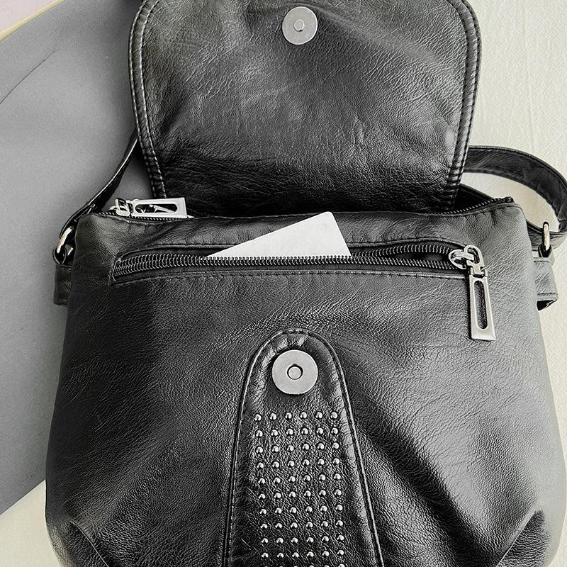 Women's Bag Shoulder Bag Middle-aged Soft Leather Small Bag Mother Bag
