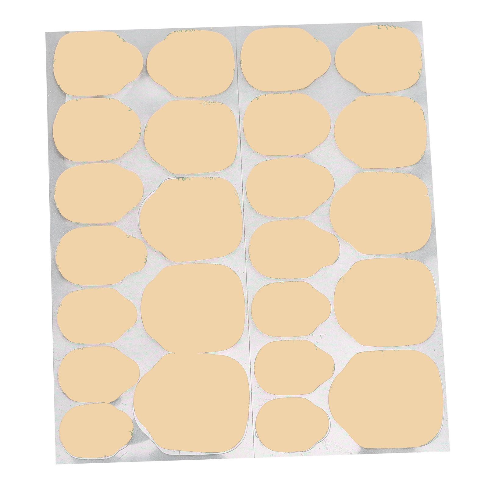 

1200 шт. клейких накладок для ногтей для накладных ногтей 50 листов водостойкий двусторонний клей для ногтей