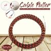 5-40M 5mm Cable Puller Fiberglass Electric Cable Wire Puller Electrical Tool Tape Cable Guide Device Push Duct Snake Rodder Fish
