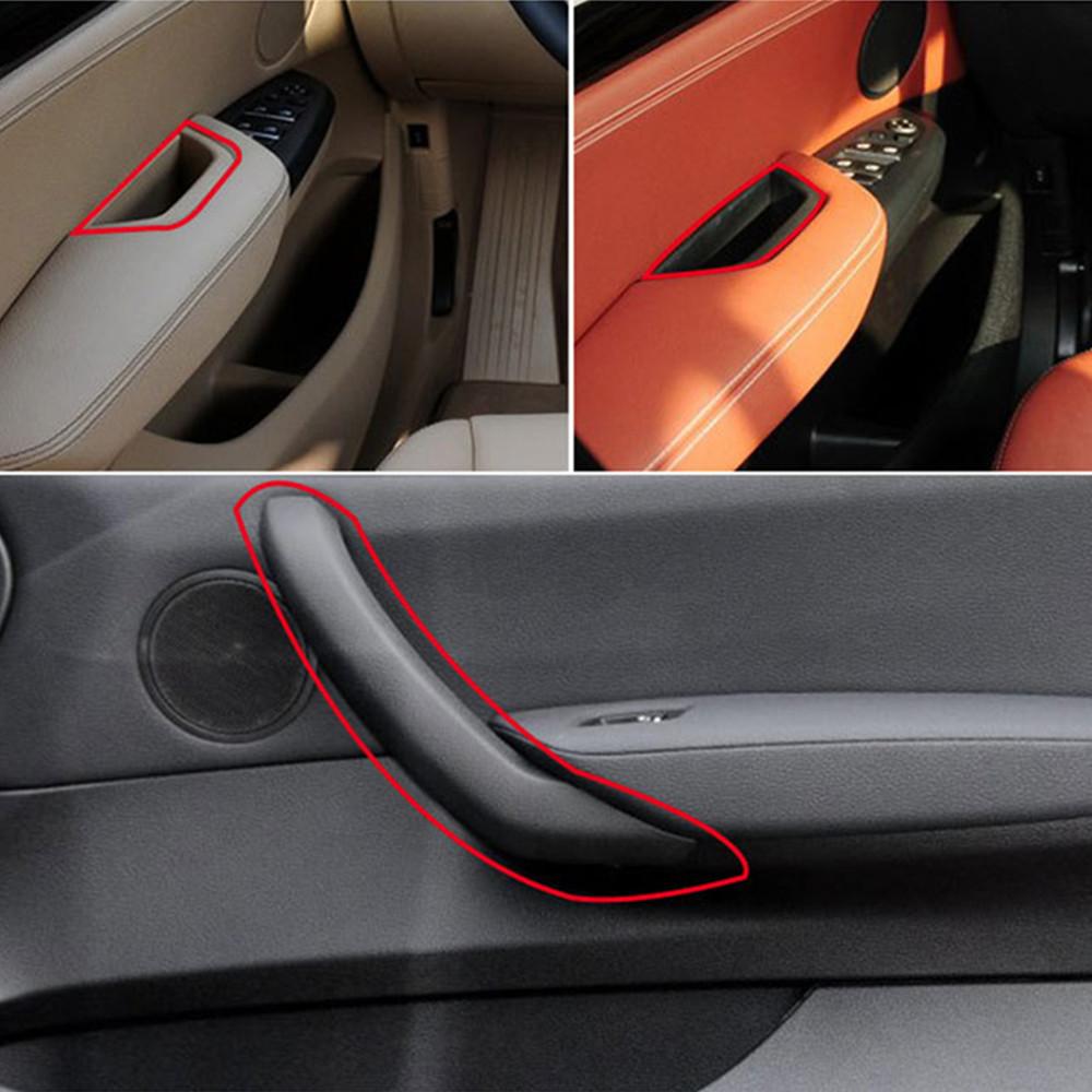 RHD LHD ușă șofer principal mâner interior tragere pentru BMW X3 X4 F25 F26 2010-2016 mașină auto interior capac panou uși