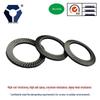 304 Black Stainless Steel Anti-Loosening Beveled Flat Washer, Salt Spray Tested, M3-M8 DIN9250.