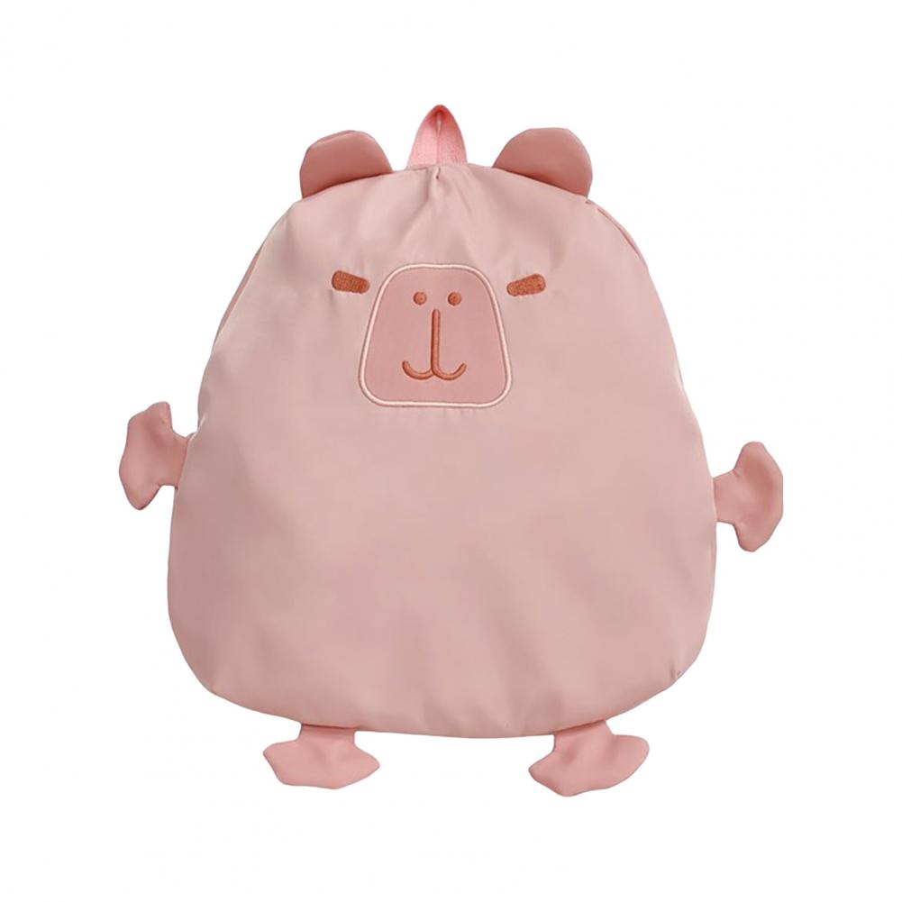 Rucsac pentru fete, în formă de capibară, de capacitate mare, curele de umăr reglabile, geantă de călătorie, ghiozdan pentru copii