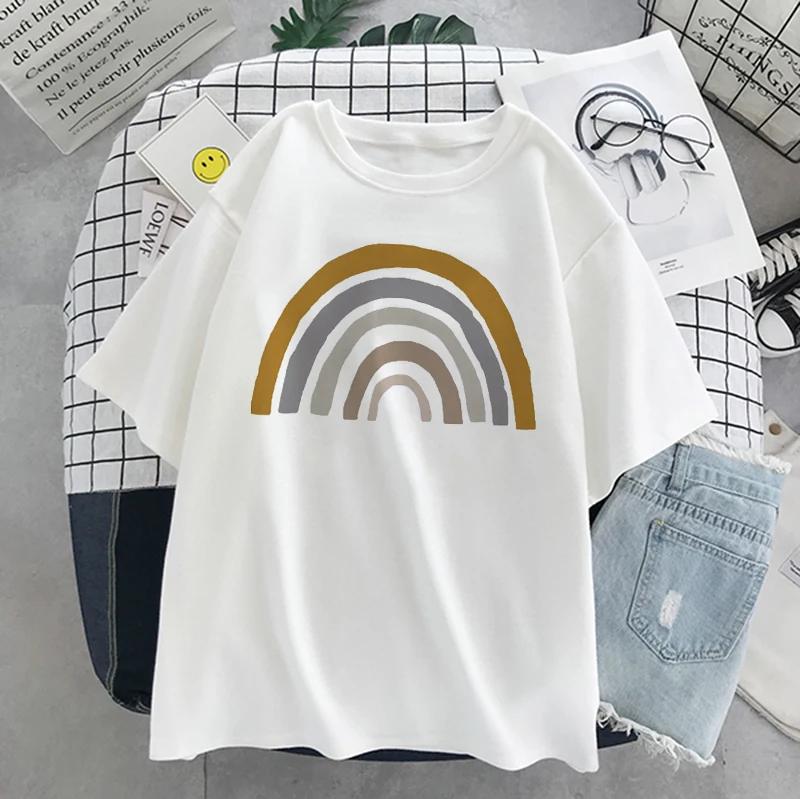 Dinosaur Summer New Cartoon Casual Punk Women T-shirt Short Sleeve Harajuku Vintage Fun Fashion Ins Cute Sweet Loose