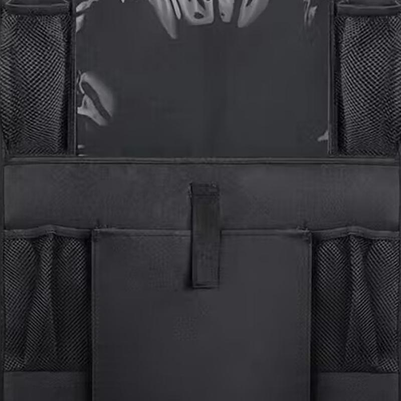 Organizzatori Universali per Schienale Sedile Auto con Tasche Multiple in Tessuto Oxford Impermeabile per Soluzione di Stoccaggio per Viaggi in Famiglia