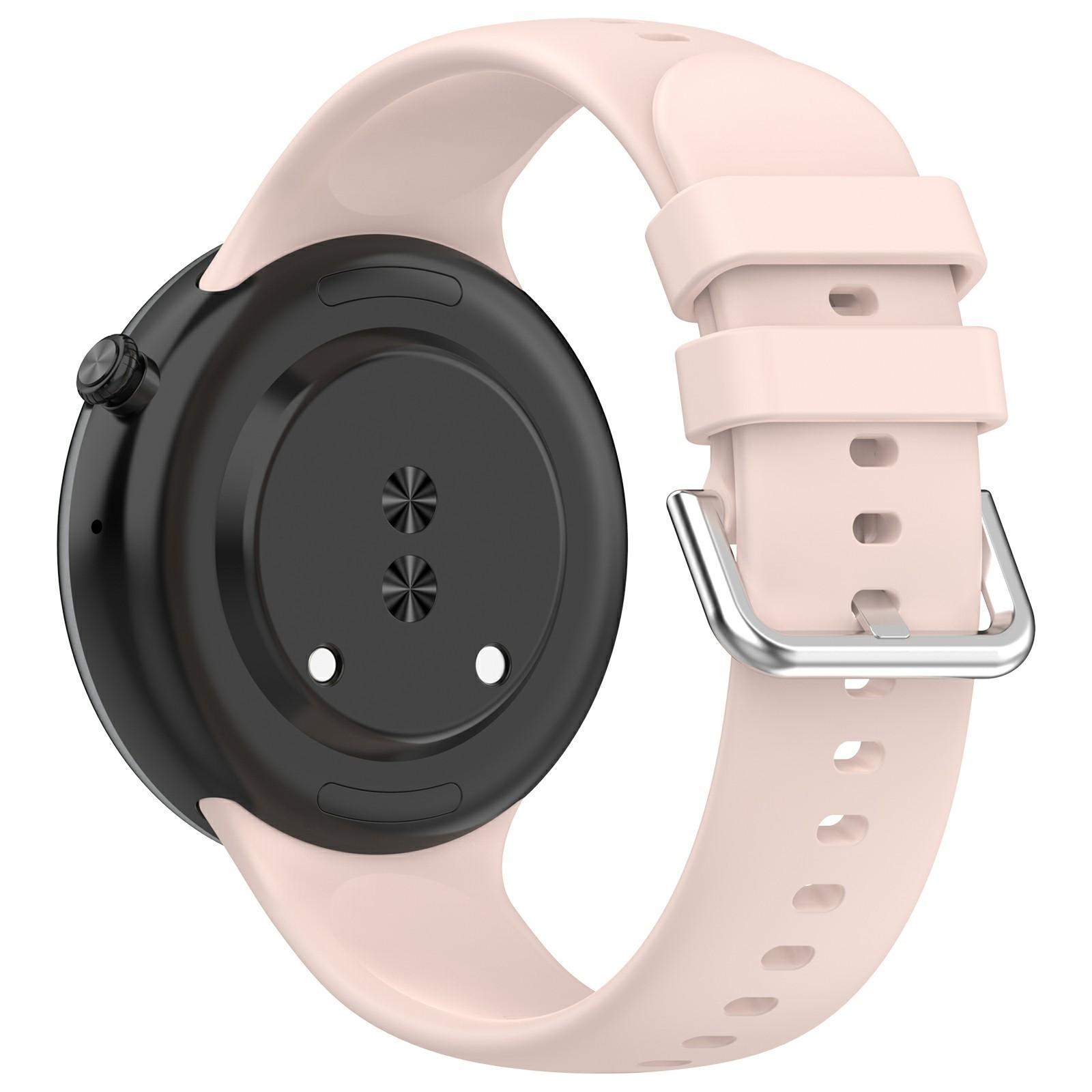 

For Honor Watch Fit Elegant Edition/Vitality Edition Replacement Strap Dual Loop Silicone Watch Band Pink