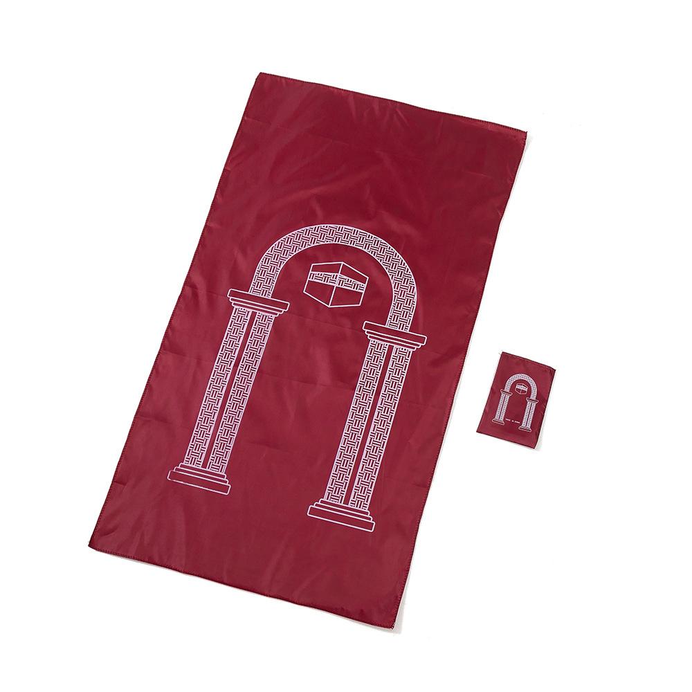 

Portable Prayer Rug Kneeling Poly Mat for Muslim Islam, Waterproof Carpet with Bag, 100x55cm 100x55cm