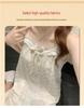 2026 Summer Women's Cloud Cotton Nightgown with Chest Pads, Princess Style Camisole Loungewear.