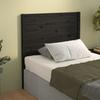 VidaXL Headboard Black 96x4x100 Cm Solid Pine Wood 819004