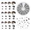 DIY Jewelry Making Findings Kits Including Iron Crimp Beads Covers Brass Crimp Beads Covers Brass Crimp Beads Gunmetal 1.5~5x1.2~5mm