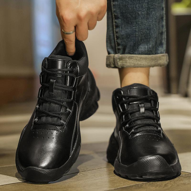 Shoes New Winter Velvet Warm Cotton Shoes Sports and Leisure High-top Leather Shoes Waterproof Shoes