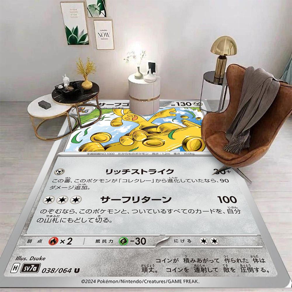 Anime Teppich Cartoon Wohnzimmer Schlafzimmer Küche Sofatisch Balkon Teppich Rutschfeste Waschbare Matte Exquisite Heimdekorationen