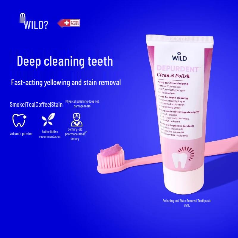 

Wild Swiss Premium Oral Care Toothpaste 75ml