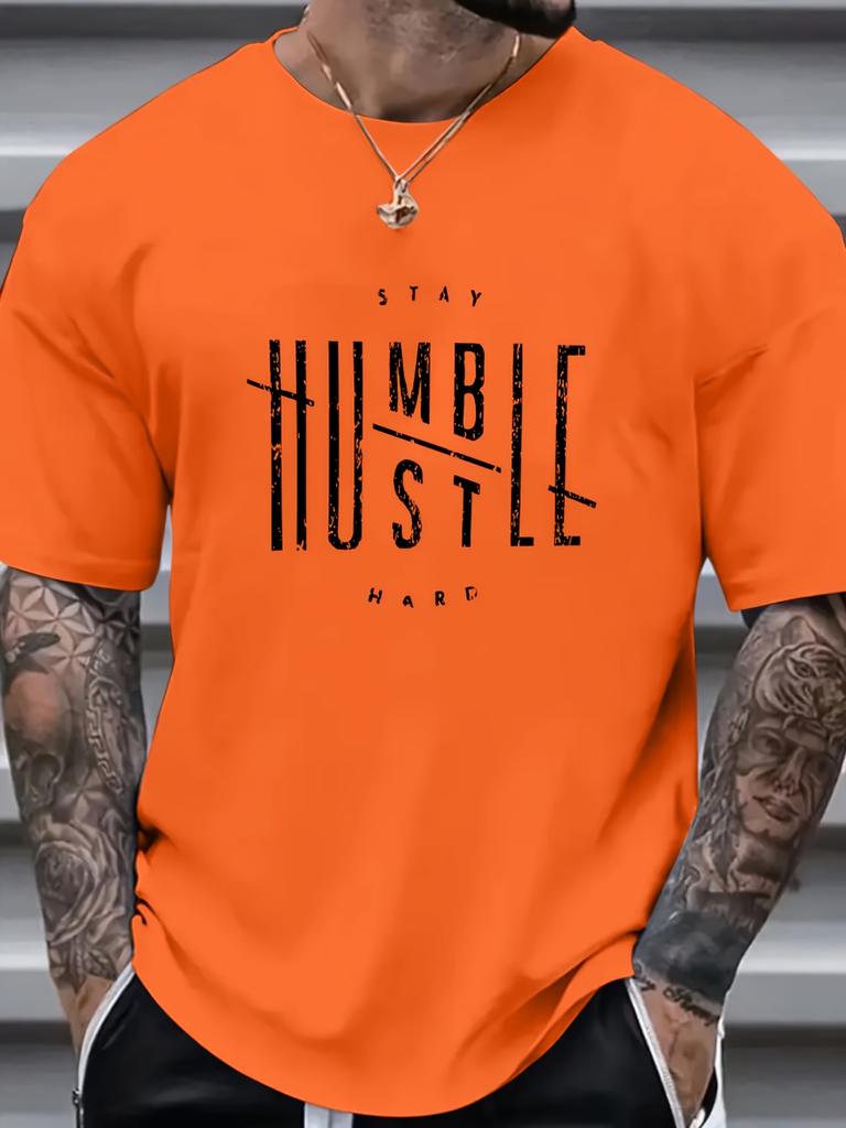 Der Sommer-Bestseller 2025 Herren T-Shirt Lässig und modisch Buchstabendruck Outdoor Street Einfaches Herren T-Shirt