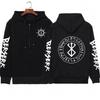 Anime Berserk Zipper Hoodies Men Women Harajuku Fashion