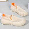 New Summer Cloth Shoes Women's Shoes Breathable Casual Walking Shoes Hollow Mesh Soft Sole Mother Shoes