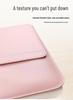 Custom Leather Sleeve Bag for MacBook 13/14/15 Inch - Protective Stand Computer Case