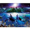 Diamond Painting Dolphin Ocean Cross Stitch 5d Diamond Embroidery Rhinestones Mosaic Gift Home Decor
