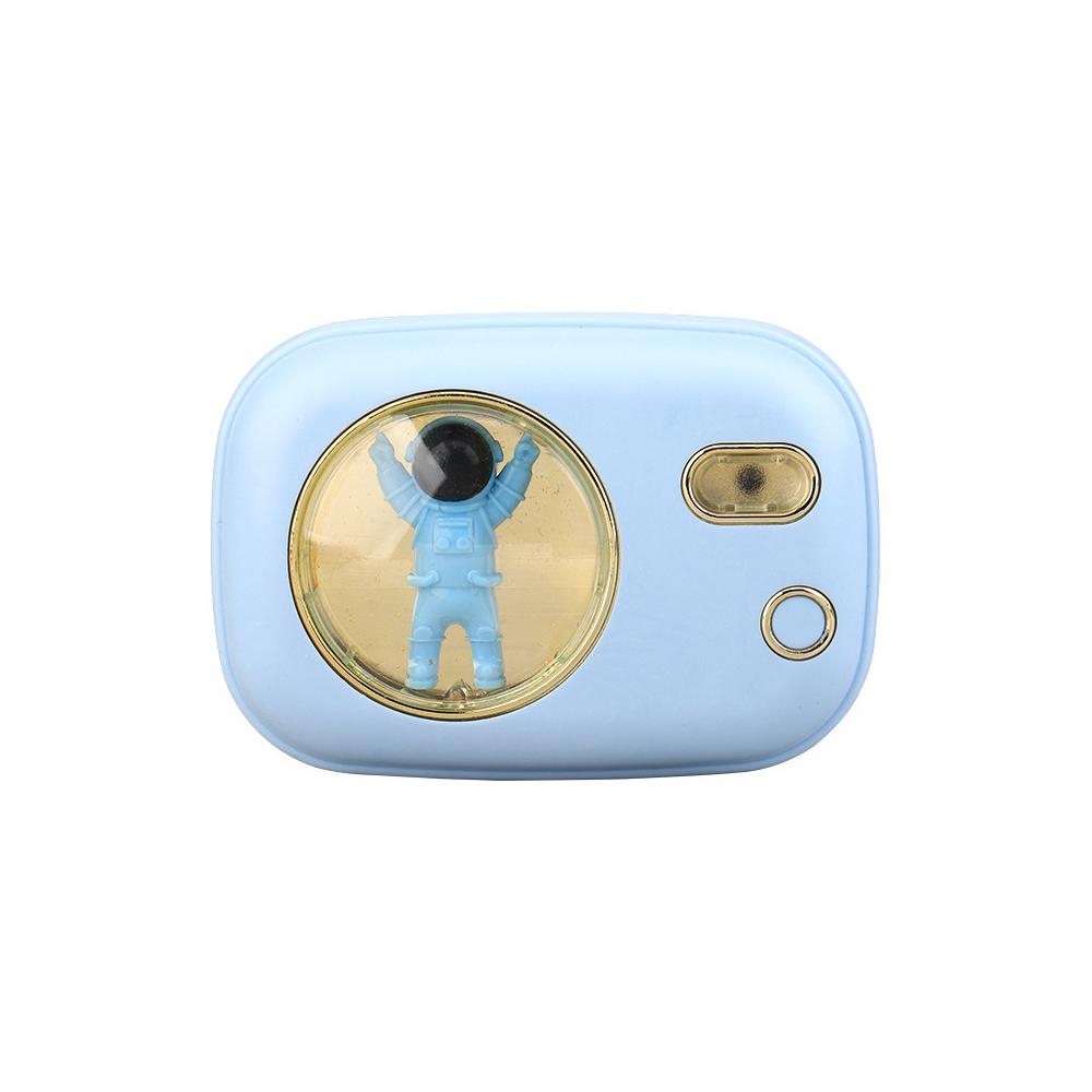 

Грелка для рук перезаряжаемая симпатичная портативная USB грелка для велоспорта USB грелка для рук 500 мАч электрическая грелка для рук со светодиодной подсветкой синий