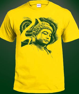 Buddha Graphic Pen T-shirt
