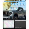 Holographic Reflective Car Windshield Sun Shade Compatible With GMC Sierra 1500 2500 HD 3500 HD 2014-2018, Foldable Reflective Window Sunshade For UV