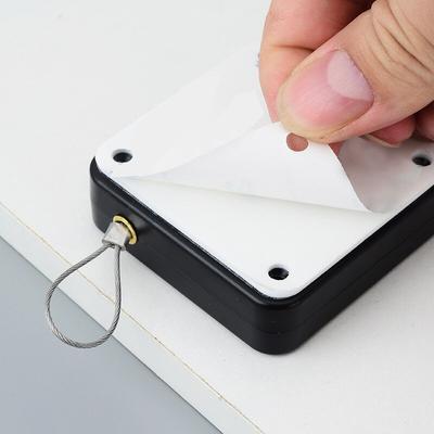 1 Stück Schwarz Stanzfrei Automatischer Sensor Türschließer Automatisches Abschaltgerät Nicht Stanzen Teleskopisches Schiebetürgerät