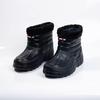 Men's Waterproof Winter High-Top Snow Boots: Non-Slip, Wear-Resistant, Plush Velvet Lining, Lightweight