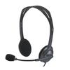 LOGITECH - Wired Stereo H111 Headset - Gray
