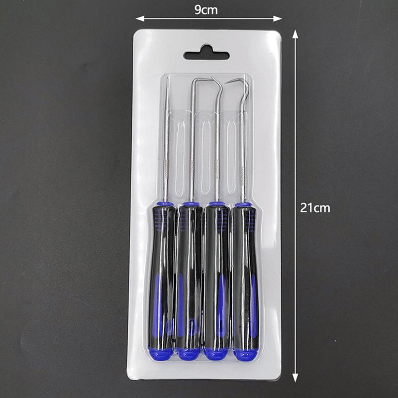 4Pcs Oil Seal Screwdrivers Car Auto Vehicle Pick Hooks for Garages General-Plumbers Mechanics Workshop Car Repair Tools