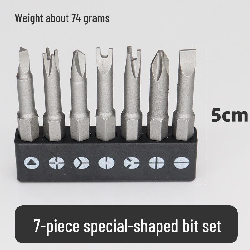 Special-Shaped Bit Set for Triangle and Inner Cross Sockets – Ideal for Induction Cookers and Water Heaters
