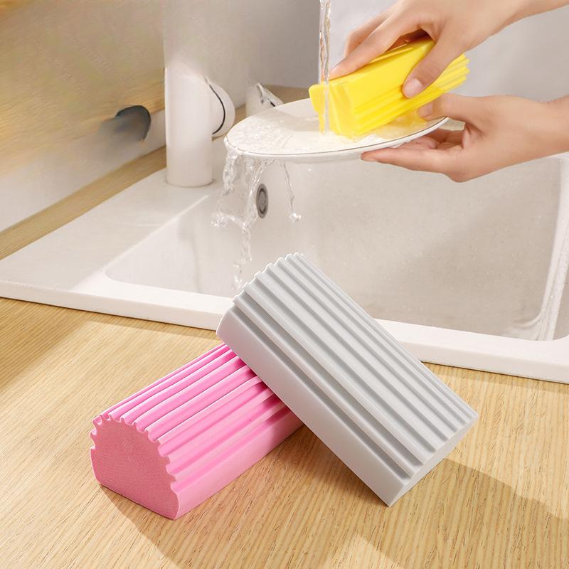 Household Cleaning Sponge Washbasin, Water-absorbing Sponge Block, Oil-proof and Easy-to-clean Sponge Wipe