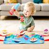 Montessori Matching Fishing Game Cloth Fishing Toy Color Sorting Portable Christmas Gift For Toddlers 6 To 12 Months Sensory Toy