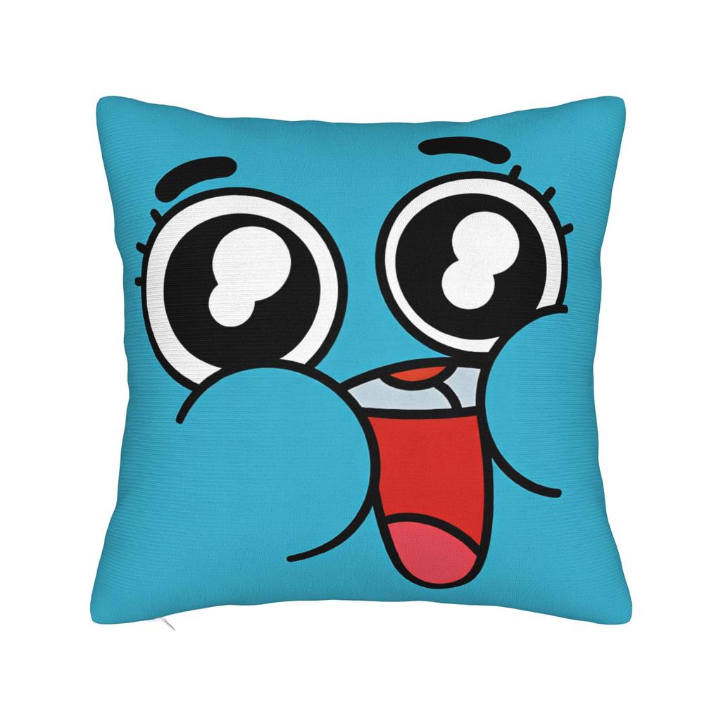 Gumball Gum Ball Watterson Amazing Cartoon Pillow Case Print Pillow Cover Novelty Cushion Cover For Sofa Bedroom Home Decor