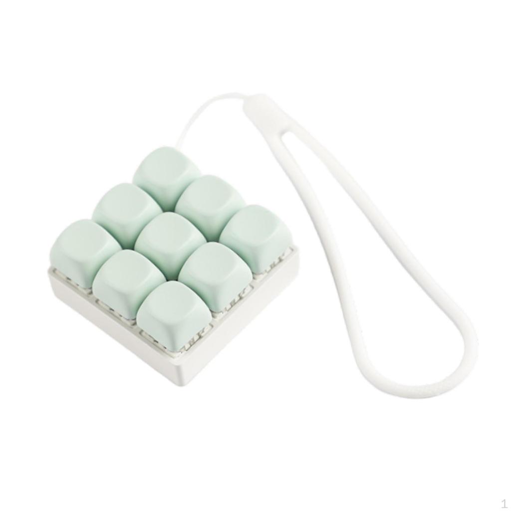 Fidget Keychain for Keyboard with Durable Design and Lanyard
