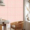 Wallpaper Fabric Pattern Peach and Coral for Living Room and Bedroom 50x1000