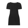 Winter Pleated One-Shoulder Short-Sleeve Pocket Dress for Women 