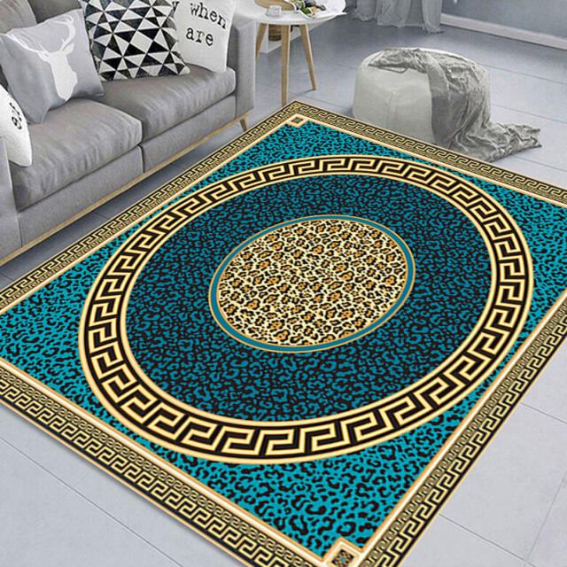 

Ковер в скандинавском стиле с геометрическим рисунком для гостиной, большой ковер для спальни, современный домашний журнальный столик, противообрастающий декоративный ковер для отдыха 40x60cm