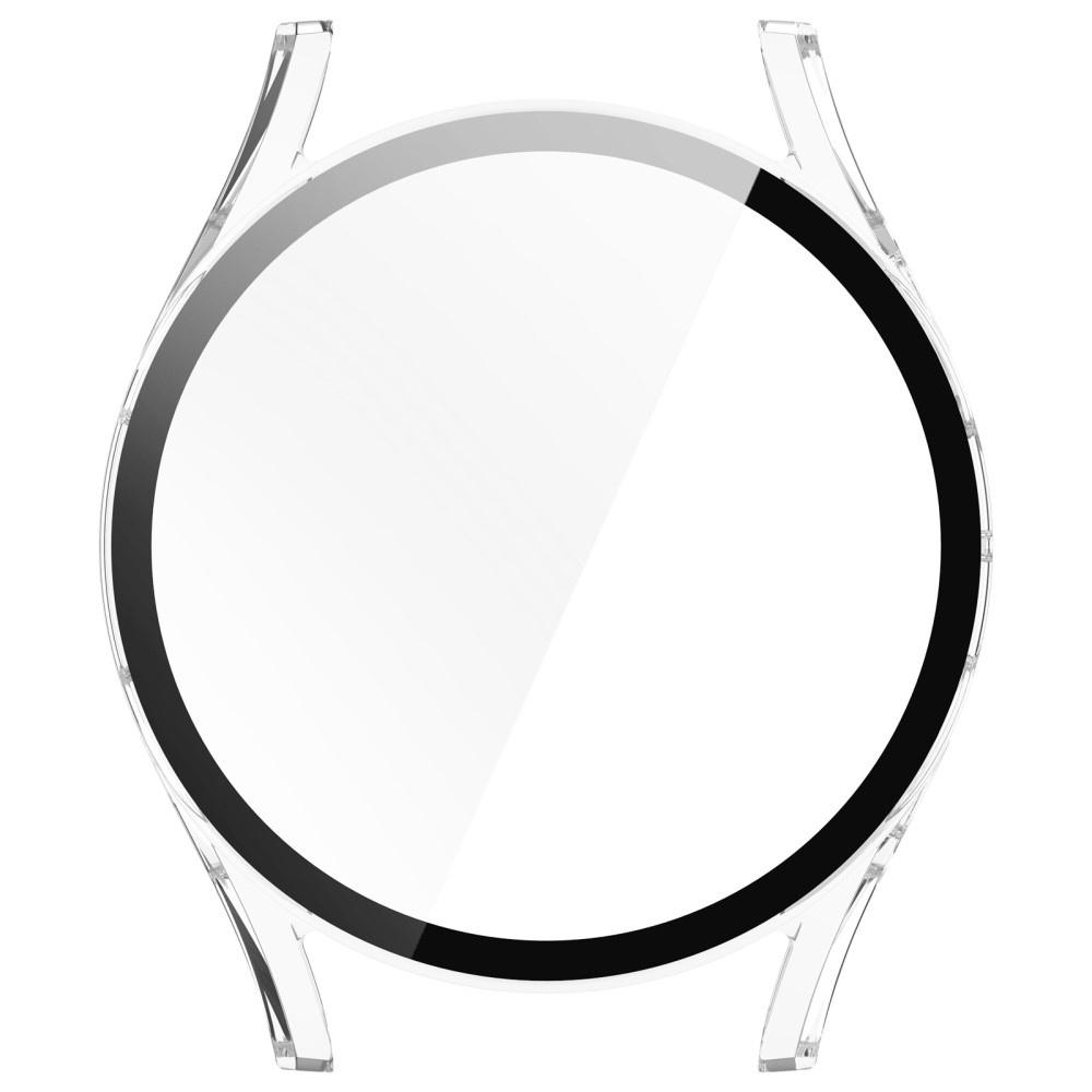 2in1 Case + Tempered Glass for Samsung Galaxy Watch 7 40mm, Transparent