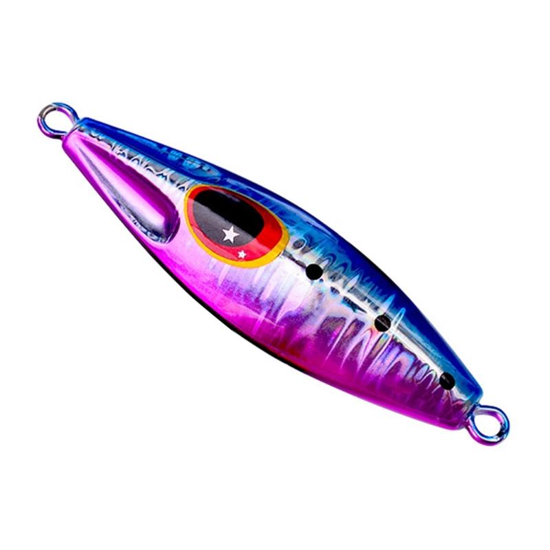 Sea Fishing Jig Fast Sinking Lure Artificial Hard Baits Fishing Baits Metal Jigging Spoon Fishing Tackle Accessory