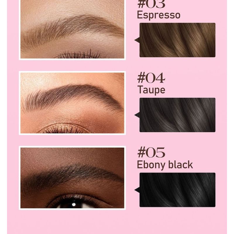 HANDAIYAN - Wild Waterproof Liquid Brow Pen - 5 Colors