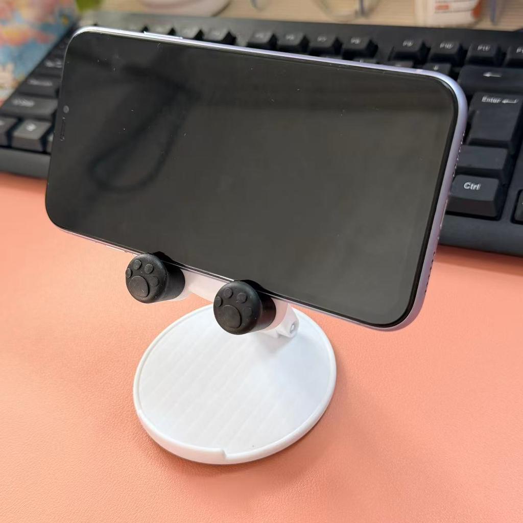 Cute Panda-shaped Mobile Phone Desk Stand Cute Cartoon-shaped Mobile Phone and Tablet Computer Stand Adjustable Multi-functional Desk Support Stand