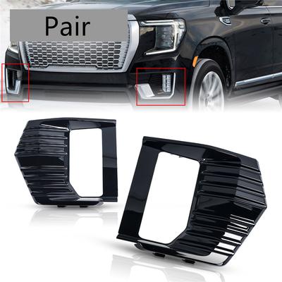 2x Fog Light Trim Lamp Bezels For 2021-23 GMC Yukon Yukon XL GM1039263 GM1038263