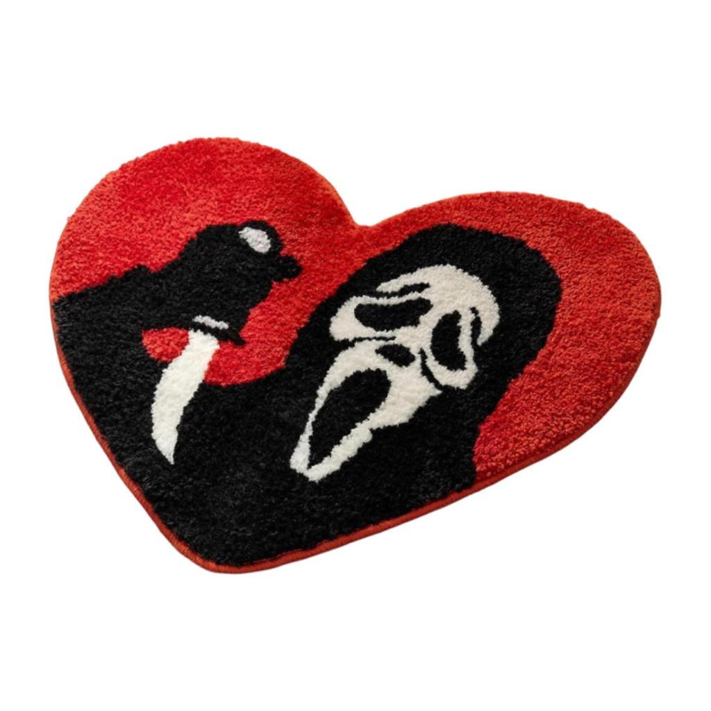 Halloween Faux Cashmere Flat Alternate Flocked Rug Living Room Bedroom Ambiance Decorative Bedside Rugs