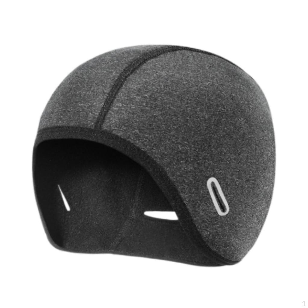 Skull Cap Helmet Liner Beanie Warm Cycling for Running Motorcycle Skiing