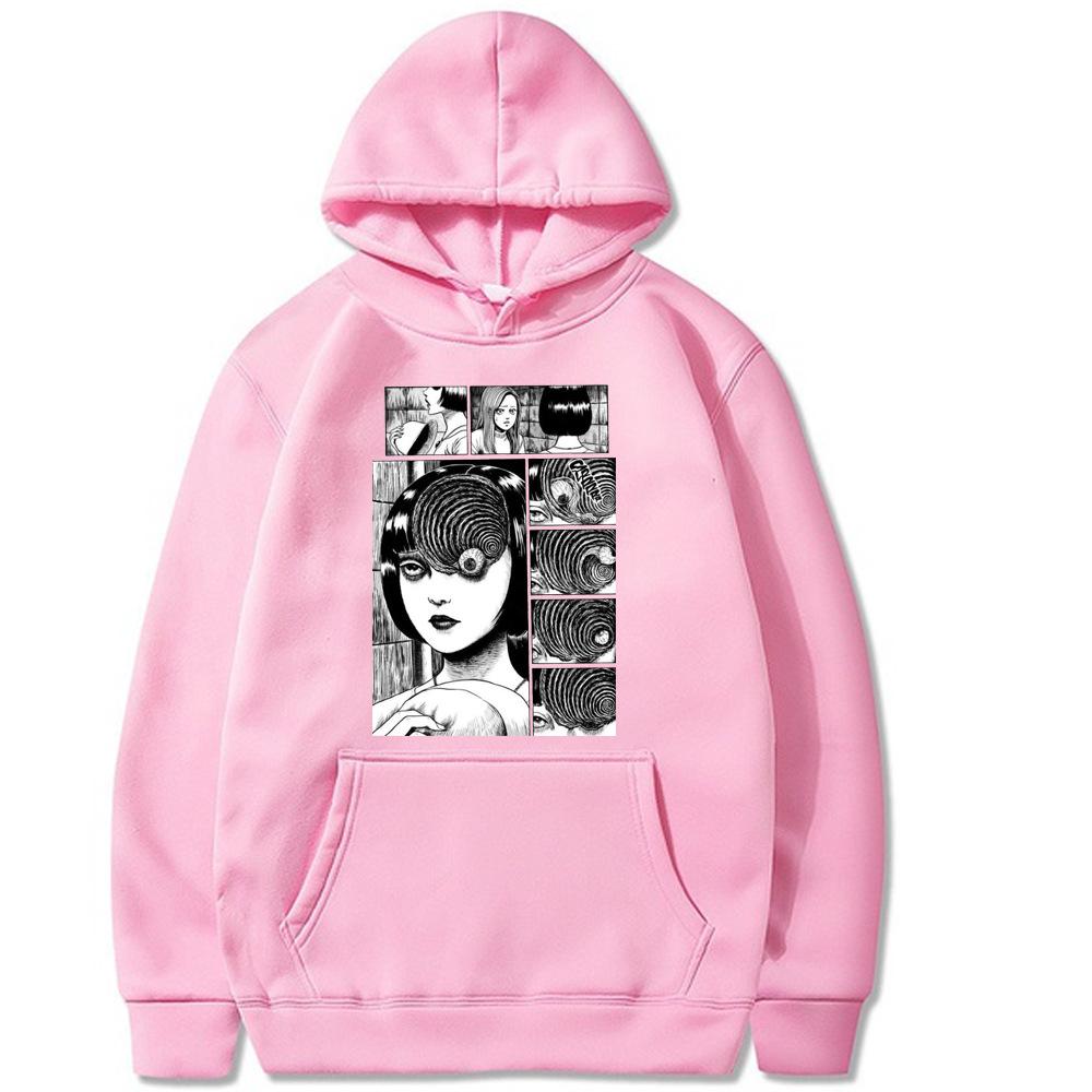 Japanese Comics Maruo Suehiro Hoodie Junji Ito Men's Hoodie Sweatshirt Men Women Fashion Design Pullover Fleece Hoodies