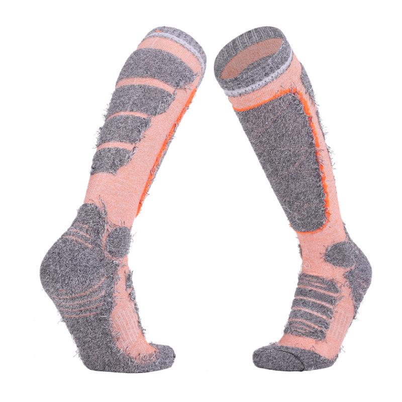 Women's Thick Warm Ski Socks for Autumn and Winter Outdoor Sports
