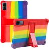 Silicone Case for Xiaomi Redmi Pad SE 11", Impact, Armored, Multicolor