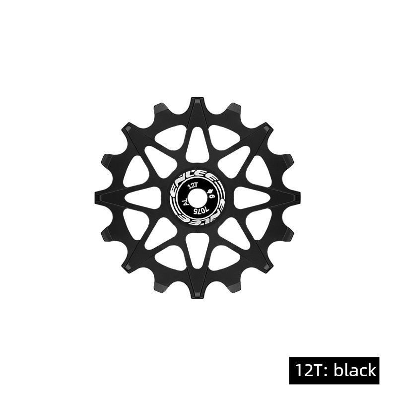 10T/12T/14T/16T Bicycle Rear Derailleur Ceramic Jockey Wheel Pulley Wheel for Mountain Road Bike  Lightweight Low Friction