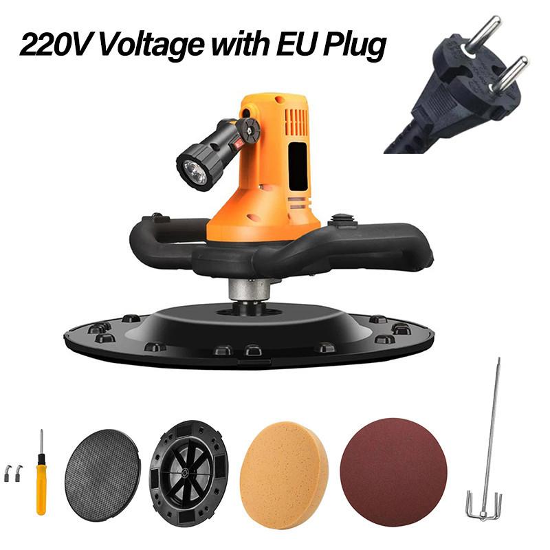 1700W 80-600RPM Plaster Smoothing Tool with Mixing Rod Electric Concrete Trowel Wall Smoothing Polishing Machine