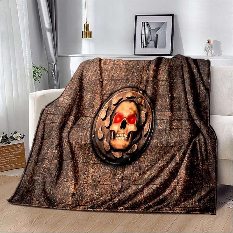 

Baldur Gate3 Game Gamer Cartoon 3D Blanket,Soft Throw Blanket for Home Bedroom Bed Sofa Picnic Travel Office Cover Blanket Kids 75x90cm